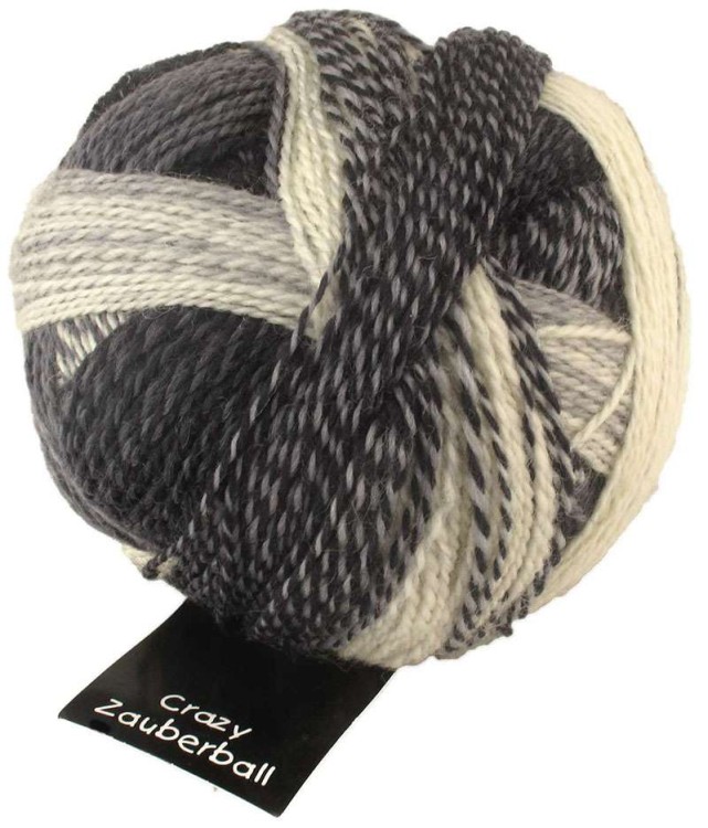 crazy zauberball wloczka na skarpety welna merino merynosa nylon 2100 czarny bialy.jpg