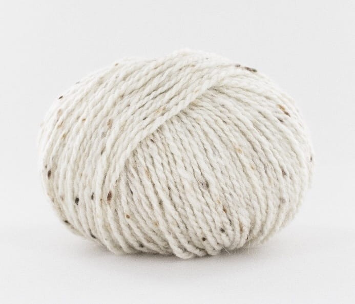 włóczka wełniana twweedowa z alpaka motek fonty super tweed ecru bialy 01.jpg