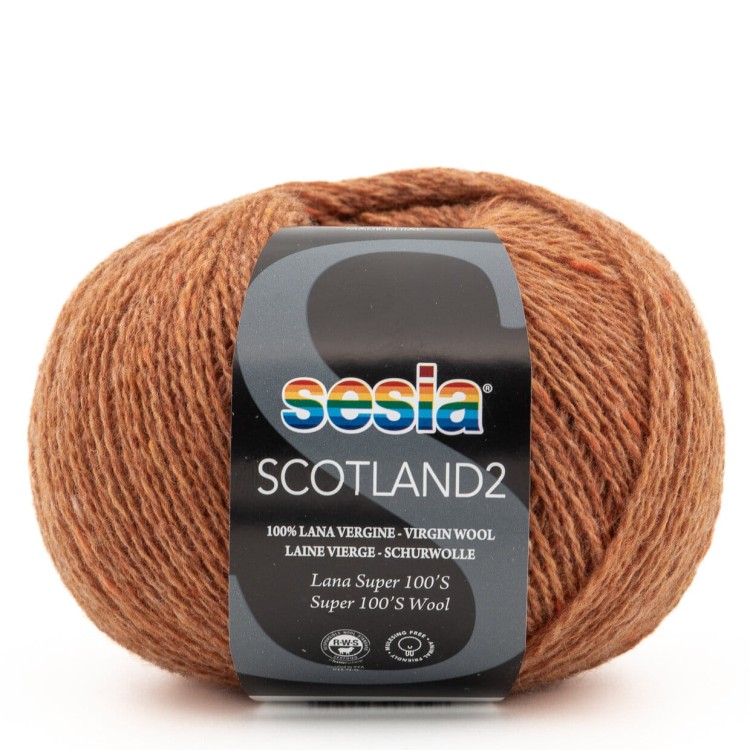 cienka wloczka tweed welna merino merynosa scotland sesia brazowy 449.jpg