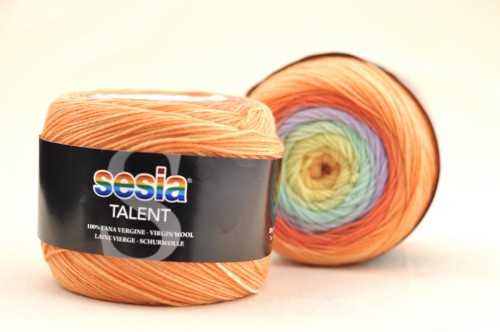 włóczka wełniana naturalna welna owcza merynos kaszmirowa merino sklep motek Sesia talent 4670 melanz wesoły.JPG