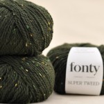 SUPER TWEED - 10 zielony (FONTY)