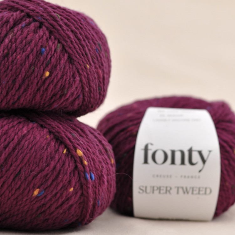 wloczka super tweed fonty gruba welna moher dzierganie 23.JPG