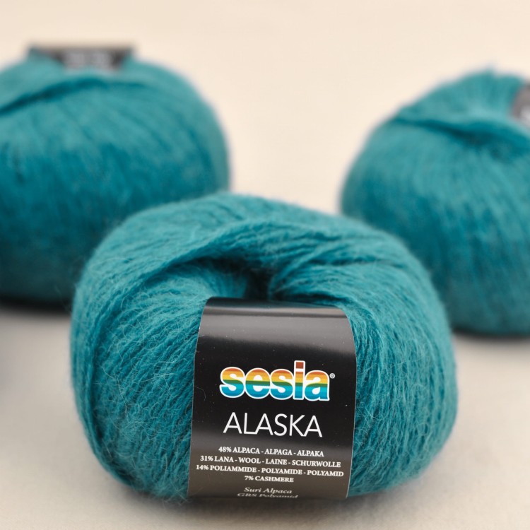 cienka wloczka alaska sesia alpaka suri welna owcza merino merynosa kaszmir druty dzierganie 4569 NIEBIESKI PETROL.JPG