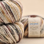 ECHOS PRINT - 4479 mix beżowy (Sesia)