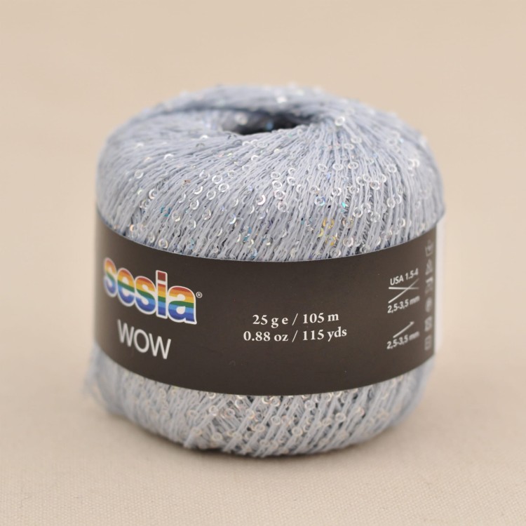 wloczka z cekinami blyszczaca nitka wow sesia motek srebrny cekiny.JPG