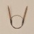 drewniane brazowe druty na zylce 40 cm ginger knitpro do malych obwodow rekawow czapek.JPG