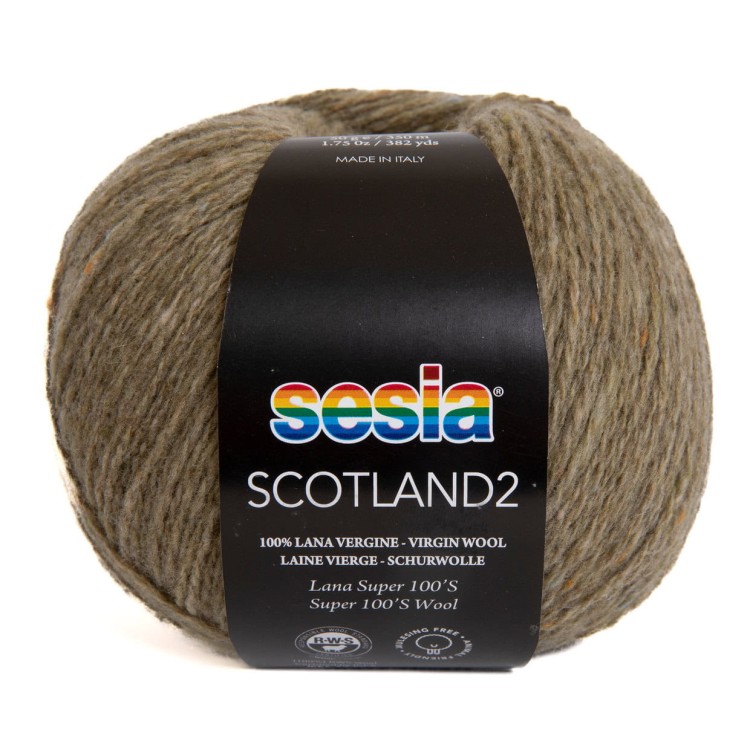 wloczka scotland 2 sesia welna merino merynosa wloczki tweed cienka nitka motek dzierganie na drutach brazowy 1558.jpg