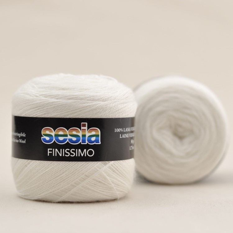 bardzo cienka wloczka do laczenia welna merino merynosa sesia finissimo 51 bialy.JPG