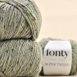 SUPER TWEED - 12 szałwia (FONTY)