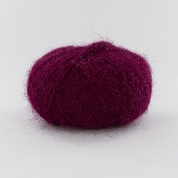 fonty COEUR D'ANGORA angora welna krolicza luksosowa wloczka z wlosem zamiennik moheru kid silk dzierganie motek bordowy czerwony0201.jpg