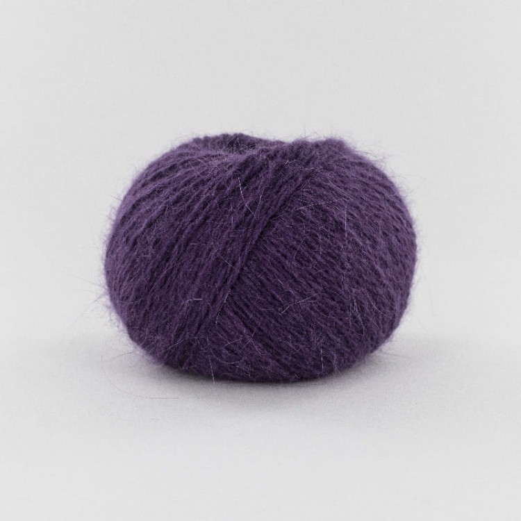 fonty COEUR D'ANGORA angora welna krolicza luksosowa wloczka z wlosem zamiennik moheru kid silk dzierganie motek fioletowy sliwka 0311.jpg