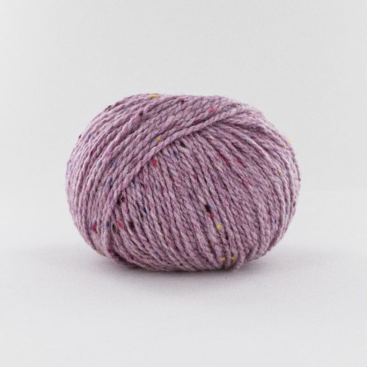 włóczka super tweed fonty tweedowa welna moher kid gruba wloczka motek na druty sweter czapka szalik rozowy STWE-0024.jpg
