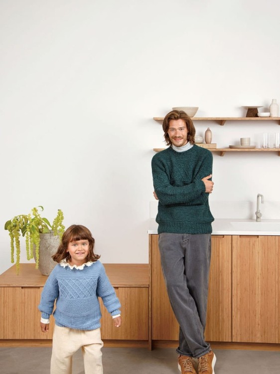 wzor na sweter meski damski kardigan dziecięcy sweter na druty wloczki sandnes garn tynn silk mohair tynn peer gynt alpakka folgetrad gazeta 2212 katalog z wzorami na swetry męskie dla mężczyzny kobiety oraz dziecka3.jpg