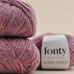 SUPER TWEED - 24 różowy (FONTY)