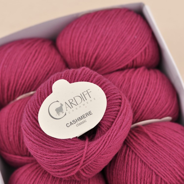 kaszmir cardiff cashmere classic wloczka kaszmirowa luksusowa na druty szydelko miekka mila niegryzaca wloczka dla dzieci MARGERITTE 578 ROZOWY.JPG