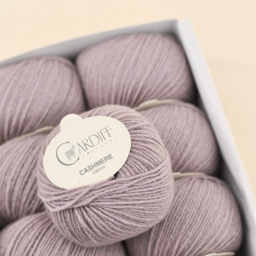 kaszmir cardiff cashmere classic wloczka kaszmirowa luksusowa na druty szydelko miekka mila niegryzaca wloczka dla dzieci  706 NARA FIOLETOWY ROZOWY.JPG