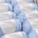 FLORA PAILLETTES - 826 błękitny (Sesia)