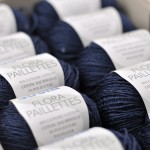 FLORA PAILLETTES - 884 granatowy (Sesia)