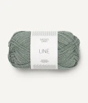LINE - 8561 szary zielony  (Sandnes Garn)