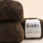 SUPER TWEED - 03 brązowy khaki (FONTY)