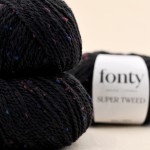 SUPER TWEED - 06 czarny (FONTY)