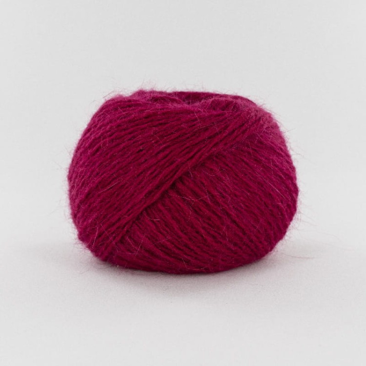 wloczka angora welna krolicza welna merino merynosa miekka puszysta wloczka zamiennik kid silk moherj jedwab COEUR D’ANGORA motek na druty dzierganie 342 czerwony blekitny fonty .jpg