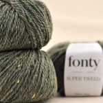 SUPER TWEED - 11 zielony (FONTY)