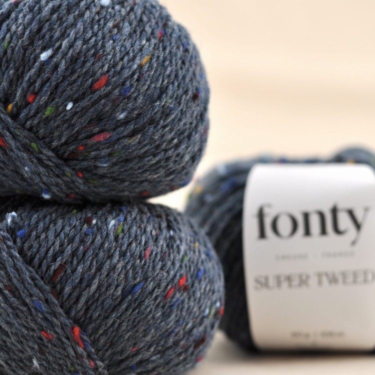 włóczka super tweed fonty tweedowa welna moher kid gruba wloczka motek na druty sweter czapka szalik.JPG