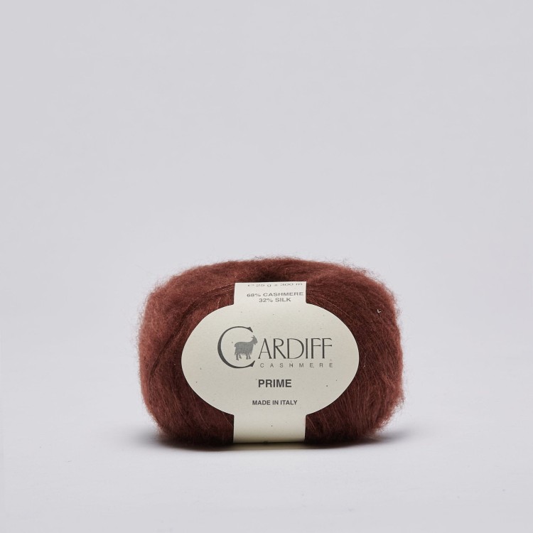 cardiff cashmere wloczka kaszmirowa kaszmir jedwab zamiennik kid silk cienka puszysta nitka niegryzaca wloczka dla osob wrażlwych brazowy PRIME_178_BUTHAN_4578.jpg