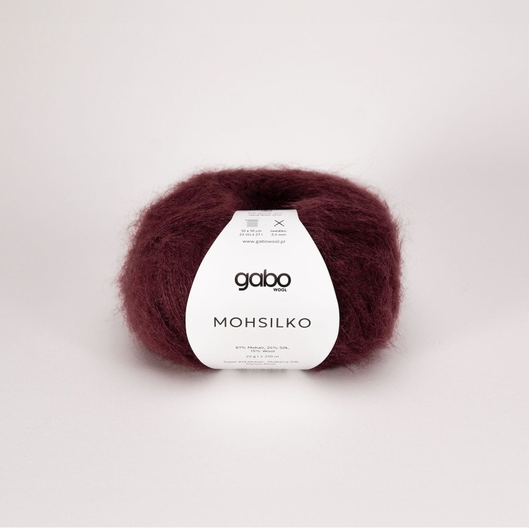 wloczka gabo wool welna merino moher jedwab super kid silk cienka puszysta wloczka niegryzacy moher MOHSILKO_burgund-4212-S.jpg