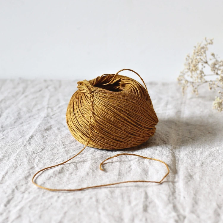 sklep-motek-wloczka-lniana-len-do-dziergania-na lato-dererum-Antigone-mordoré.jpg