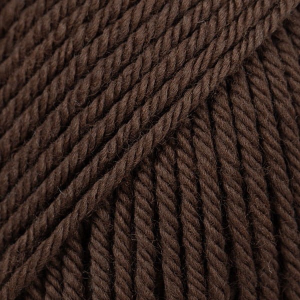 wloczka drops daisy welna merino merynosa non superwash naturalne wloczki miekkie niegryzace dla dziecka czapka sweter na druty szydelko motek nowosc brazowy 35-2.jpg