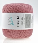 kordonek ONLINE Filetta 12 - rozbielony truskawkowy