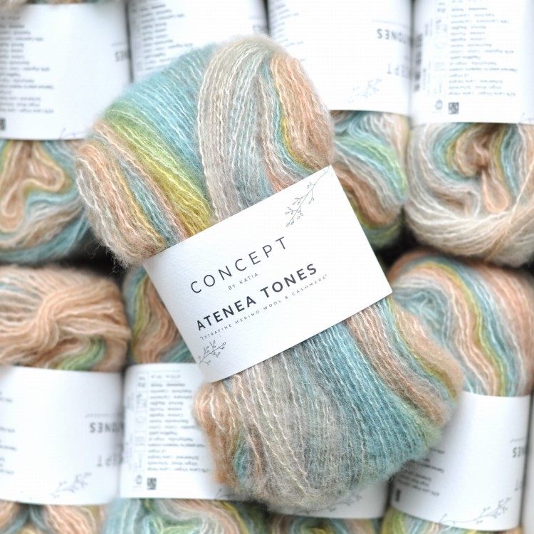 wloczka atenea tones katia kaszmir welna merino merynosa bawelna niegryzaca motek zamiennik moheru kid silk motek na druty dla wrazliwych.JPG