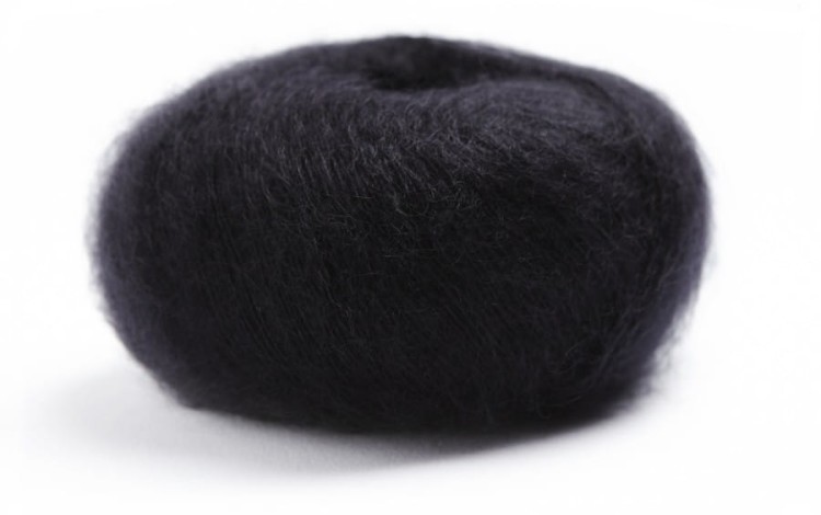 wloczka moher super kid jedwab delikatny niegryzacy kid silk motek na druty welna cienka LAMANA-Premia_01_Schwarz_Black.jpg