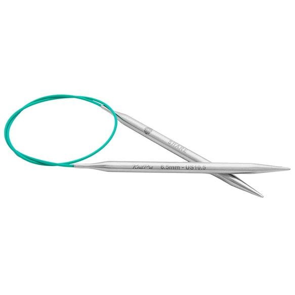 druty na żyłce stalej 25 cm mindful knitpro na małe obwody skarpety .jpg