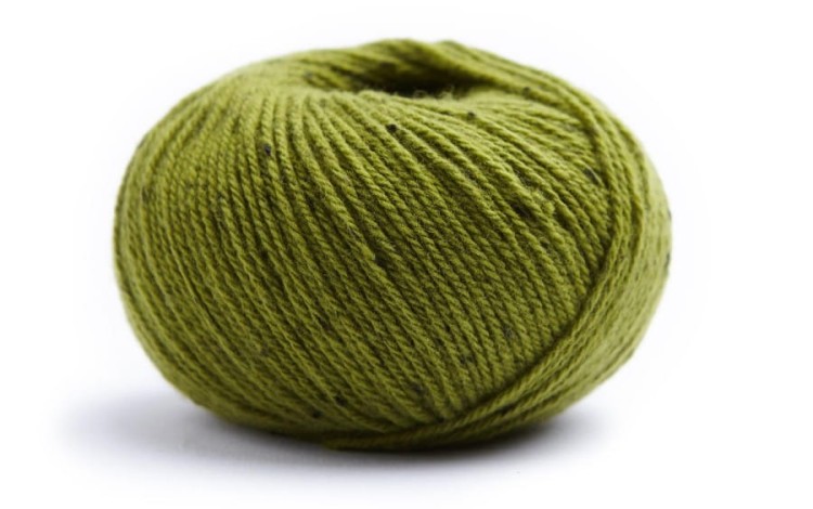 wloczka welna merino merynosa niegryzaca motek na druty LAMANA_COMO_Tweed_66T_Kiwi.jpg