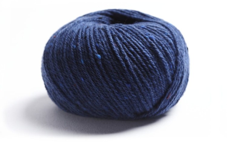 wloczka welna merino merynosa niegryzaca motek na druty LAMANA_COMO_Tweed_53T_Nachtblau_Night-Blue.jpg