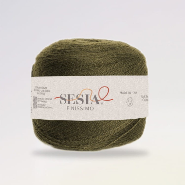 bardzo cienka wloczka welna merynosa seia finissimo motek wloczki merino dla wrazliwych niegryzaca jako druga nitka do łączenia na druty dzierganie 750 metrow 6614.jpg