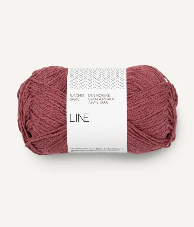 motek włóczki lniana tynn line len norweska na sweter na lato sandnesgarn 4353_rustic-rose_300dpi_noste.jpg.webp
