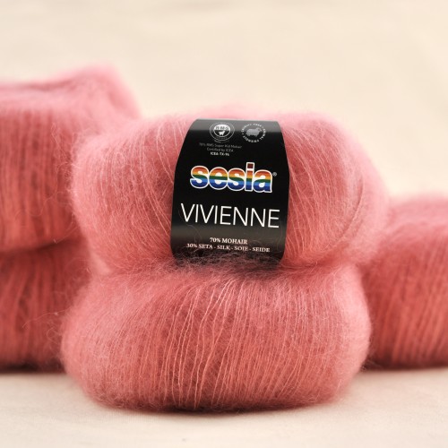 cienka wloczka moherowa kid silk sesia vivienne niegryzaca mila welna super kid moher dzierganie motek jedwab.JPG