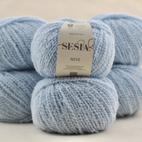 niebieski wloczka neve sesia welna merino merynosa boucle nitka puszysta petelki delikatna miekka niegryzaca wloczka dla dziecka na druty dzierganie motek.JPG