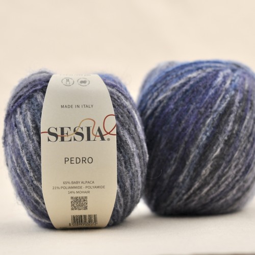 WLOCZKA naturalna Sesia Pedro nowość boucle kolorowa melanż baby alpaka Alpaca mohair moher na druty szydełko dzierganie wloczki cienkie