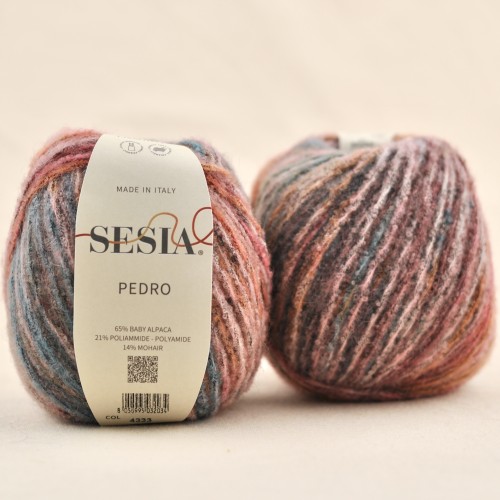 WLOCZKA naturalna Sesia Pedro nowość boucle kolorowa melanż baby alpaka Alpaca mohair moher na druty szydełko dzierganie wloczki cienkie.jpeg