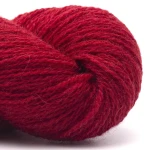 Bio SHETLAND GOTS - 35 czerwony czereśniowy (BC Garn)