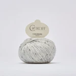 Cardiff CASHMERE CLASSIC - 319 popielaty mix (ZOOM)