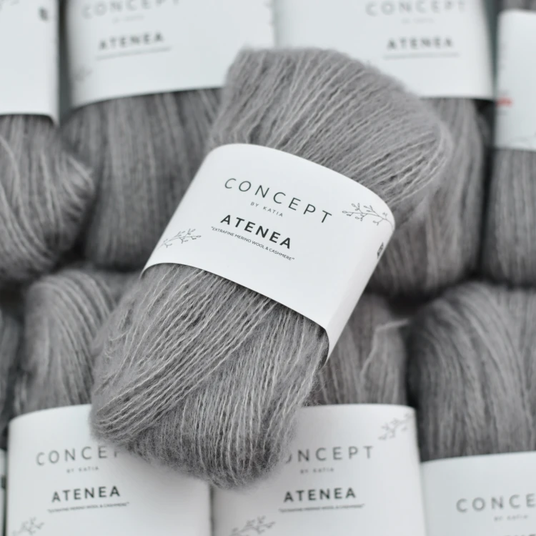 włóczka delikatna z kaszmirem motek merino bawełna cienka na chustę atenea.JPG