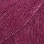 DROPS Kid-Silk - 17 dark rose / ciemny róż